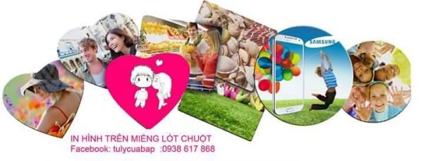 Miếng lót chuột in logo quảng cáo